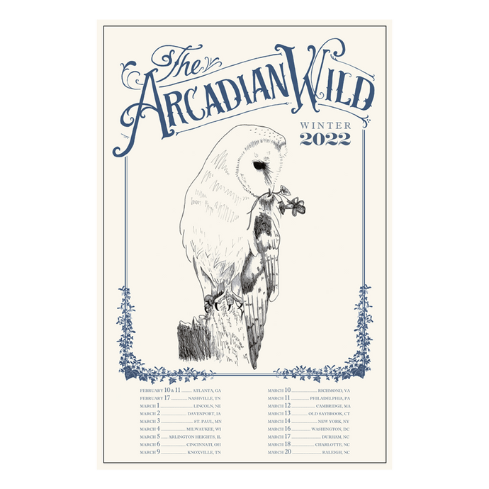 Winter 2022 Tour Poster - SIGNED